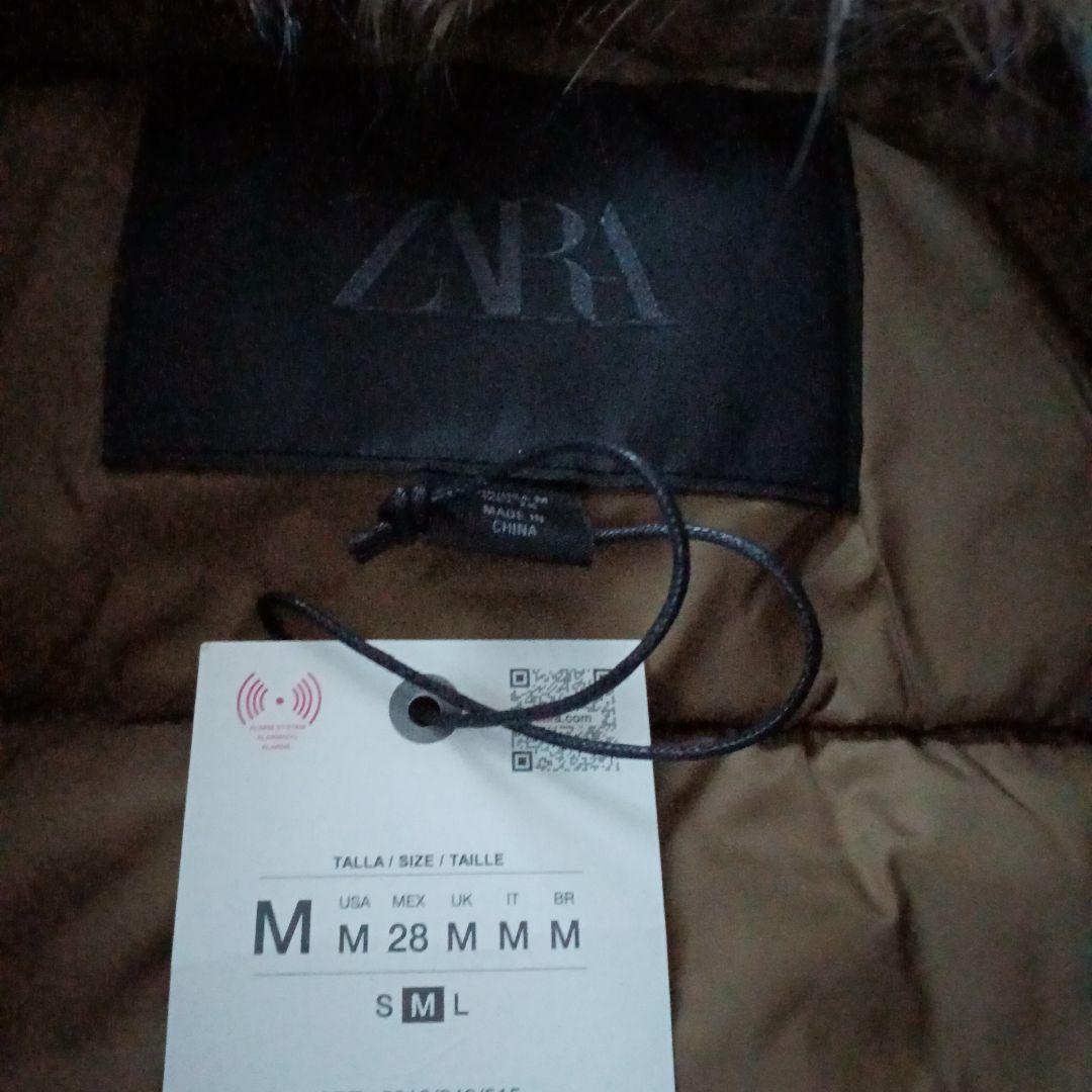 ZARA フェイクファー襟ボンバージャケット ZW COLLECTIO 完売品