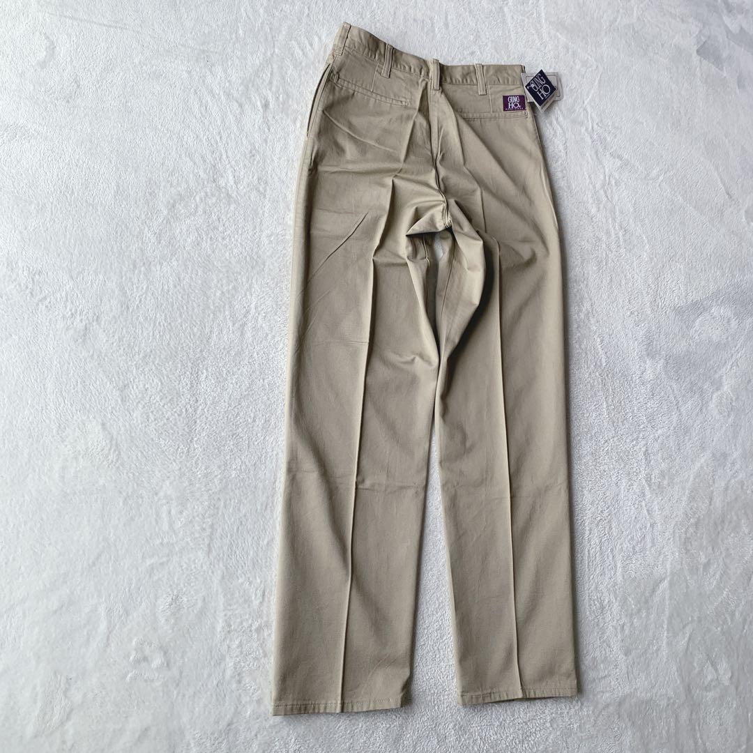 デッドストック！USA製 GUNG HO ガンホー パンツ ワンタック チノパン
