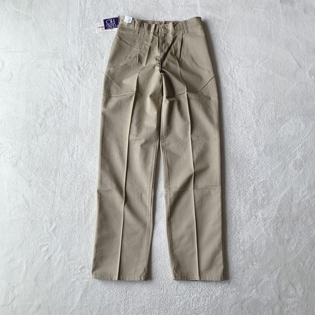 デッドストック！USA製 GUNG HO ガンホー パンツ ワンタック チノパン