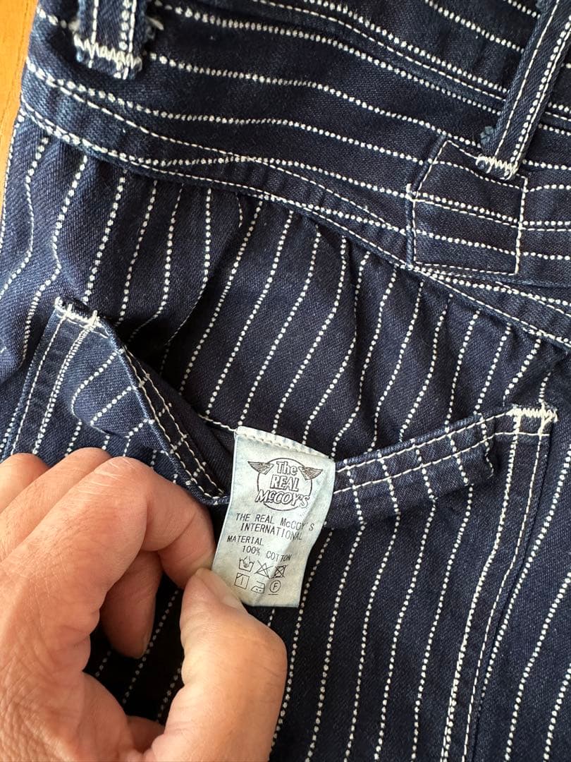リアルマッコイズ WABASH ウォバッシュ ワークパンツ 34