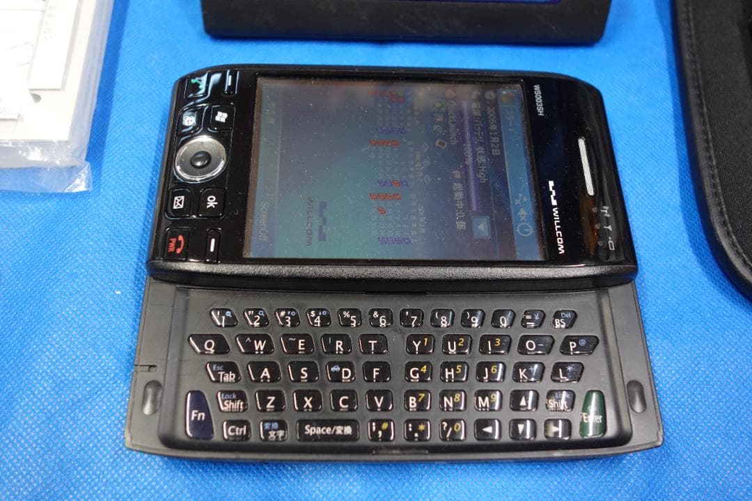 スマートフォン本体 WILLCOM SHARP W-ZERO3 WS003SH