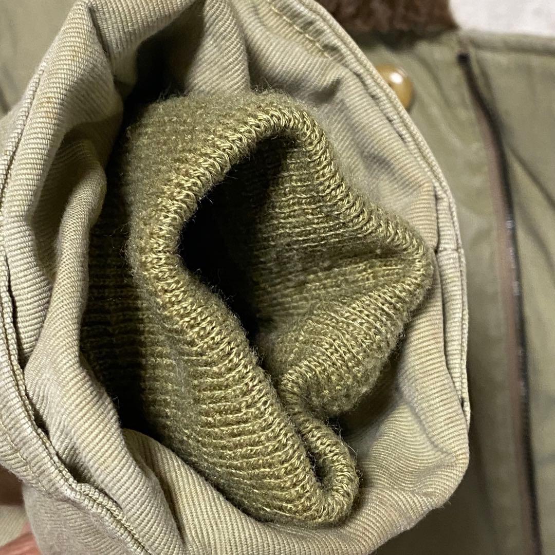 N-1タイプ デッキジャケット THE BLACK ACES ボア 40R