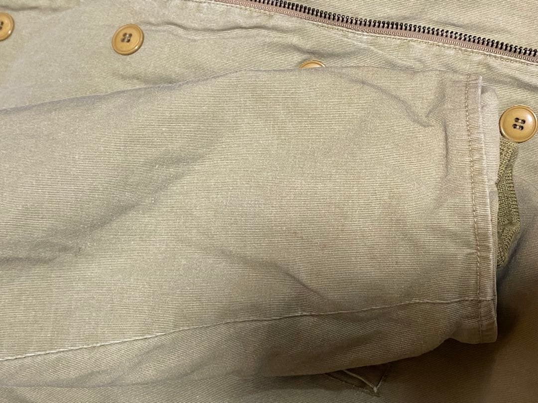 N-1タイプ デッキジャケット THE BLACK ACES ボア 40R