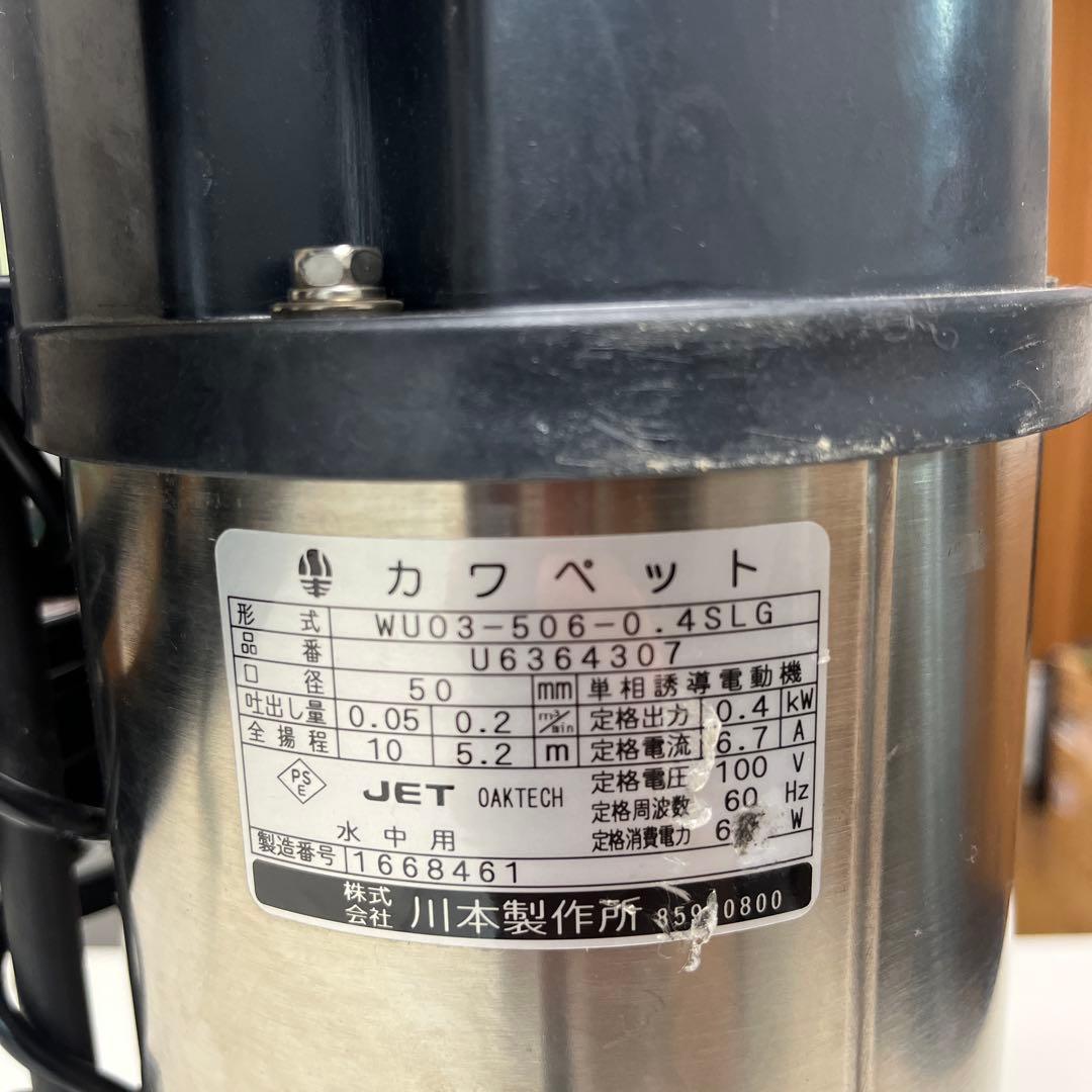 カワペット水中ポンプ