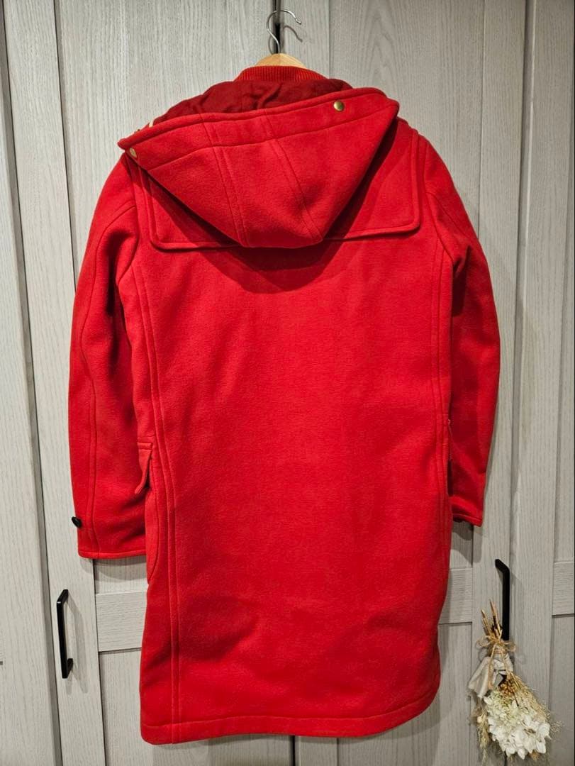 【38】Scye サイ　ダッフルコート　レッド(アローズ別注)