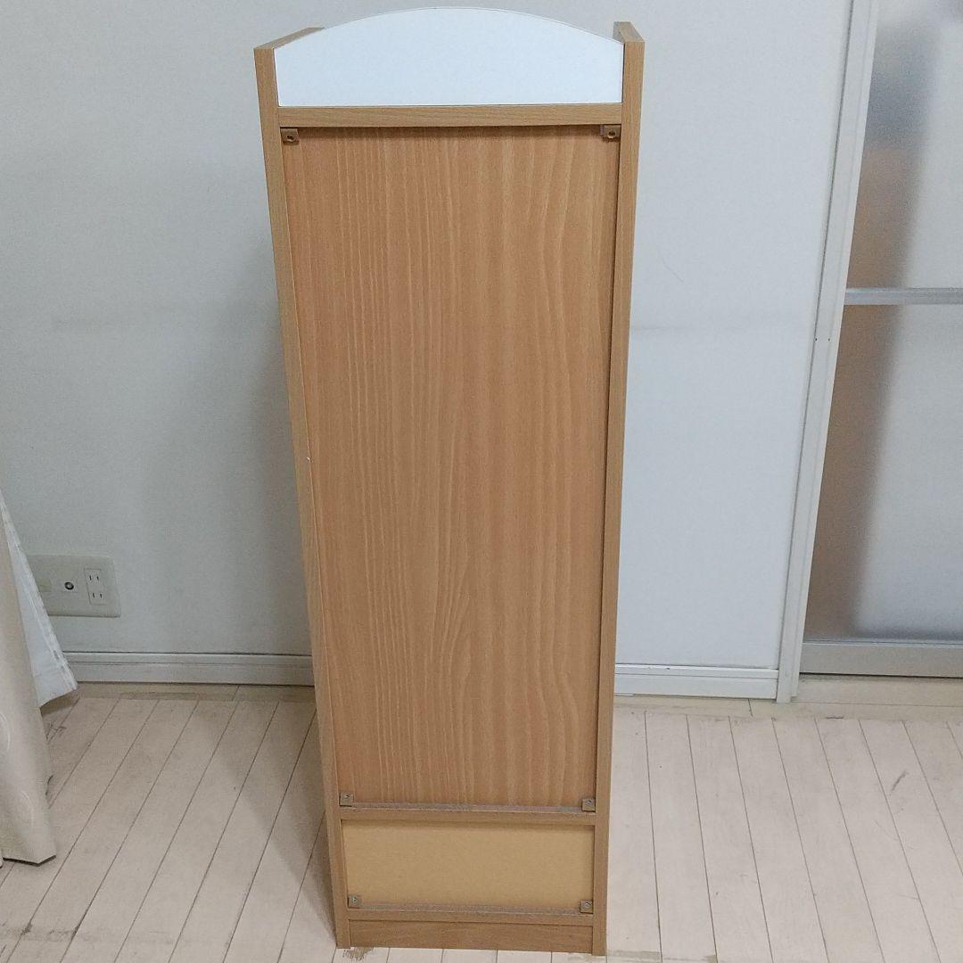 ハンガーラック　子供向け　引き出し収納付き