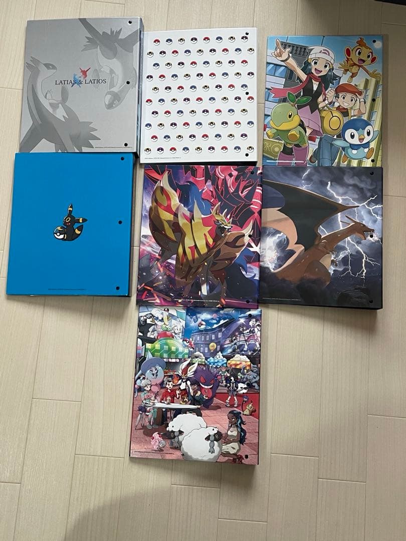 ダ*1様 ポケモンカード 9ポケット 公式コレクションファイル アルバム バイン