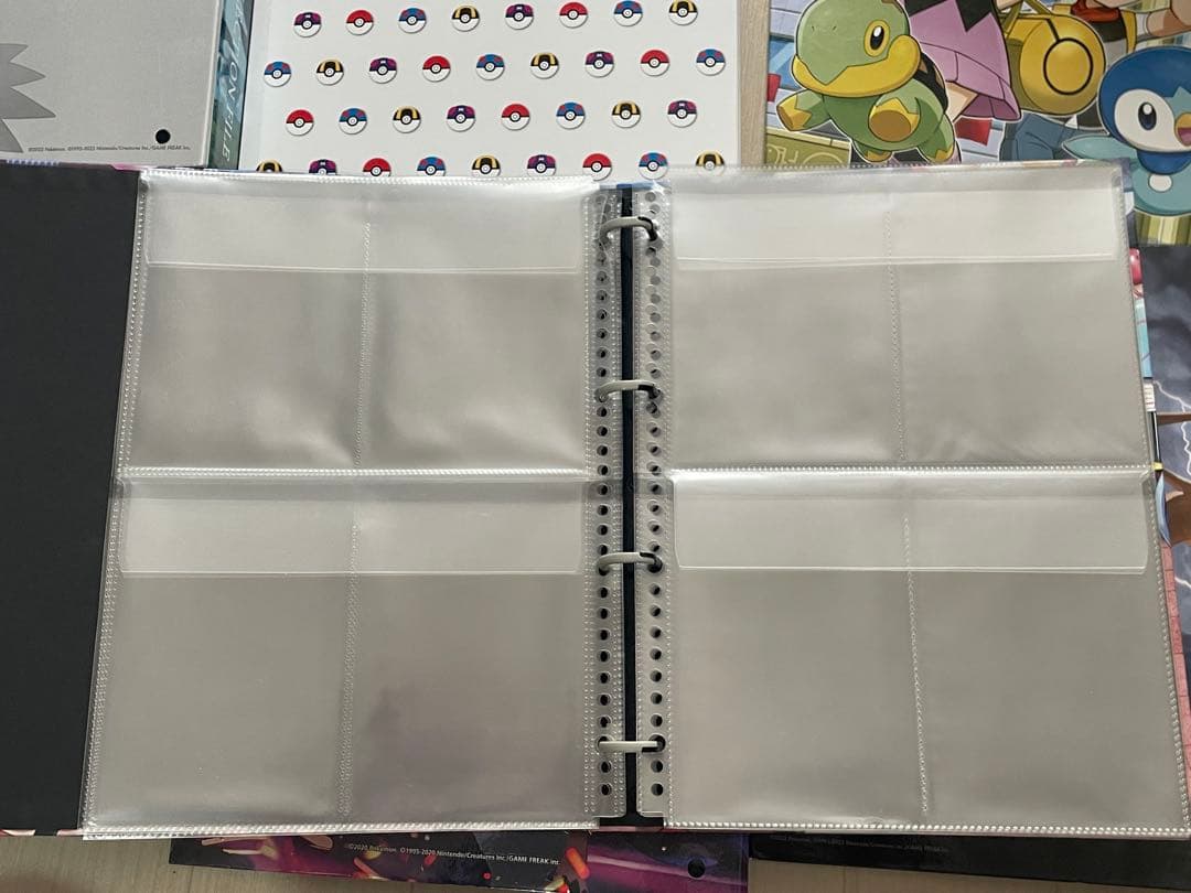 ダ*1様 ポケモンカード 9ポケット 公式コレクションファイル アルバム バイン
