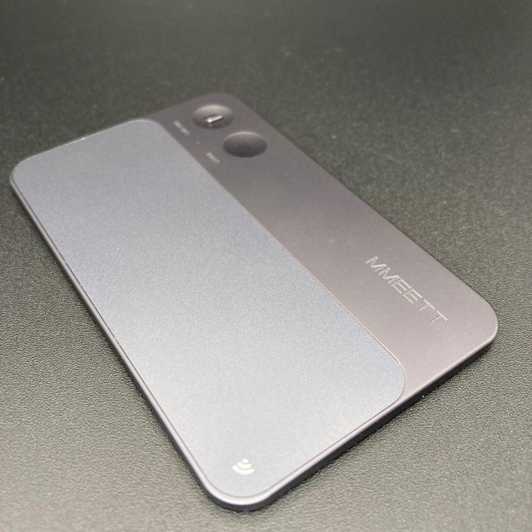 ✨希少✨MMEETT AI名刺｜NFC対応｜会議録音・翻訳 ピンク