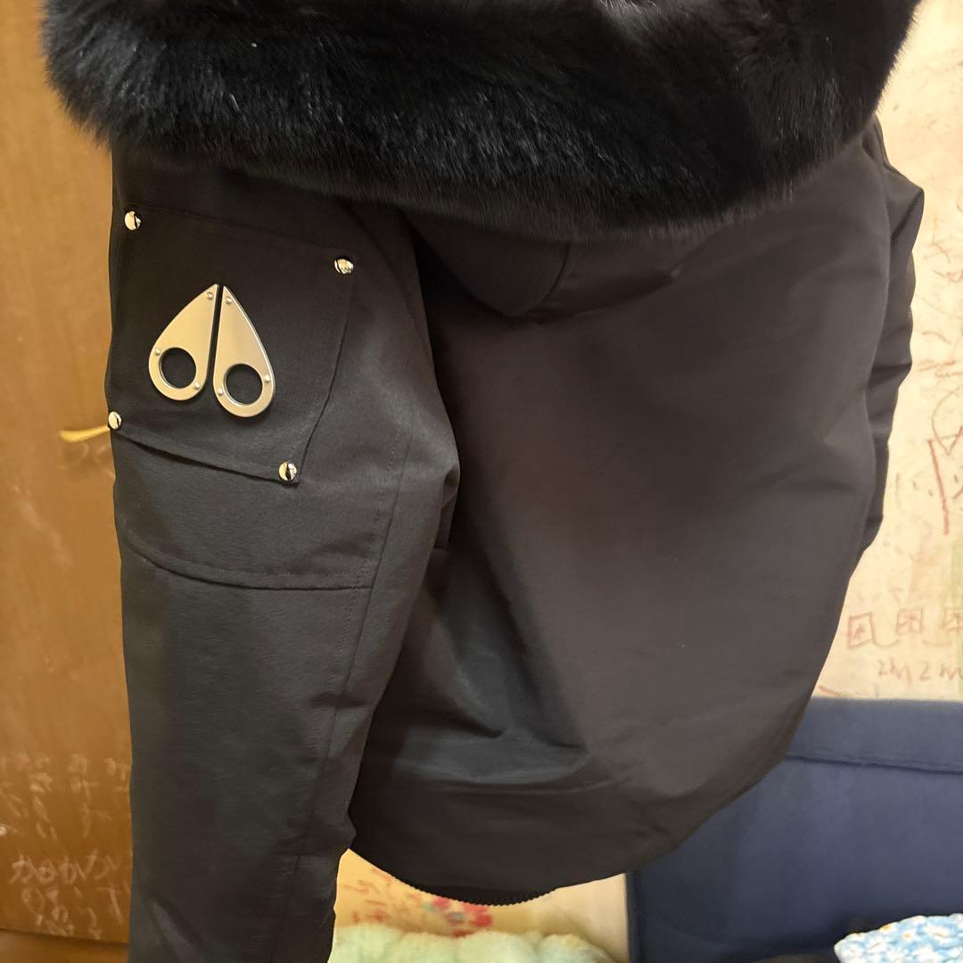 Moose Knuckles ブラックダウンジャケット　S