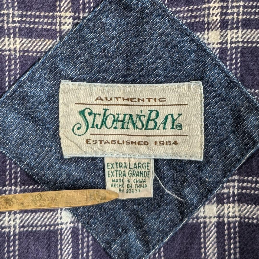 マーブ様 濃紺 80s ST.JOHN's BAY カバーオール 裏地付き