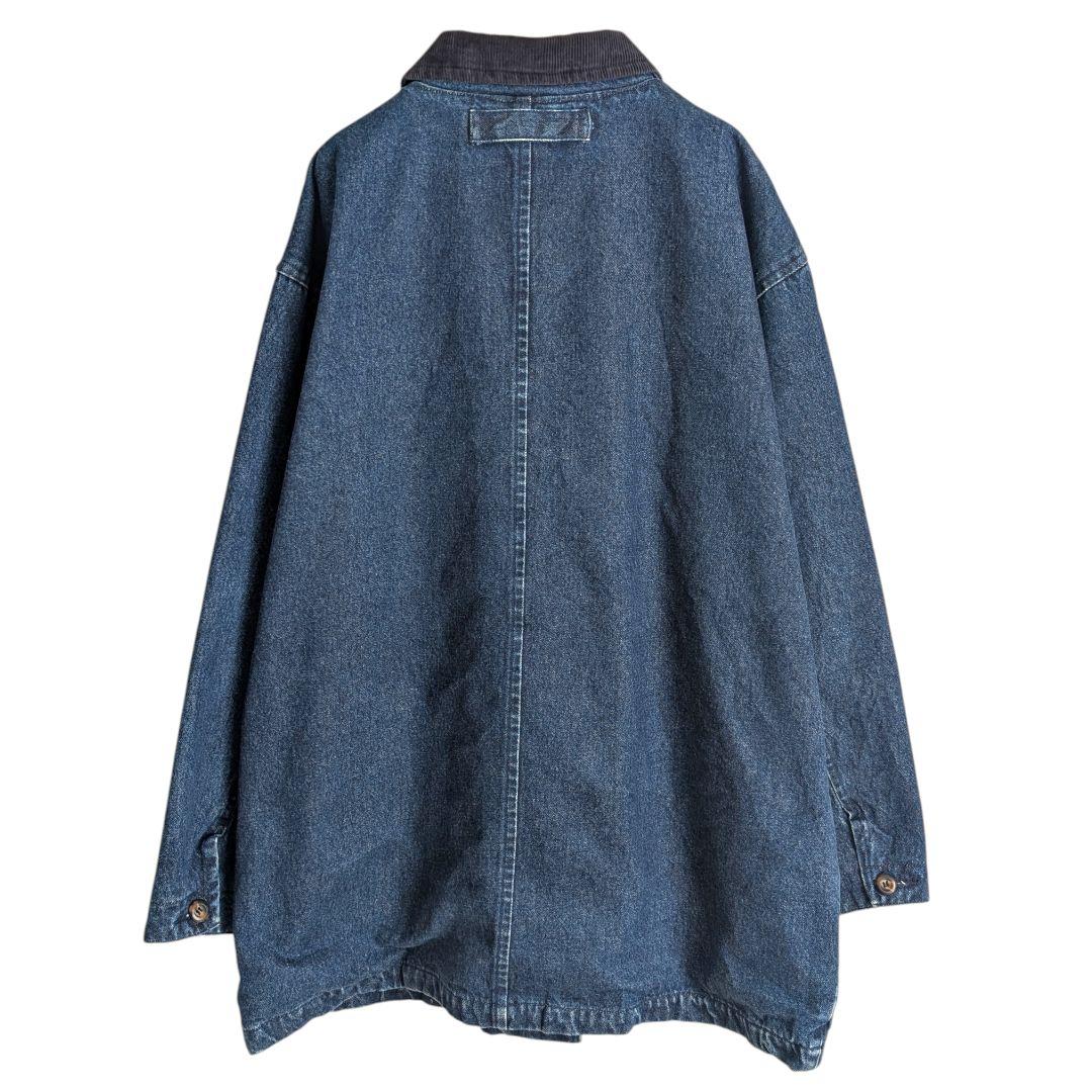 マーブ様 濃紺 80s ST.JOHN's BAY カバーオール 裏地付き