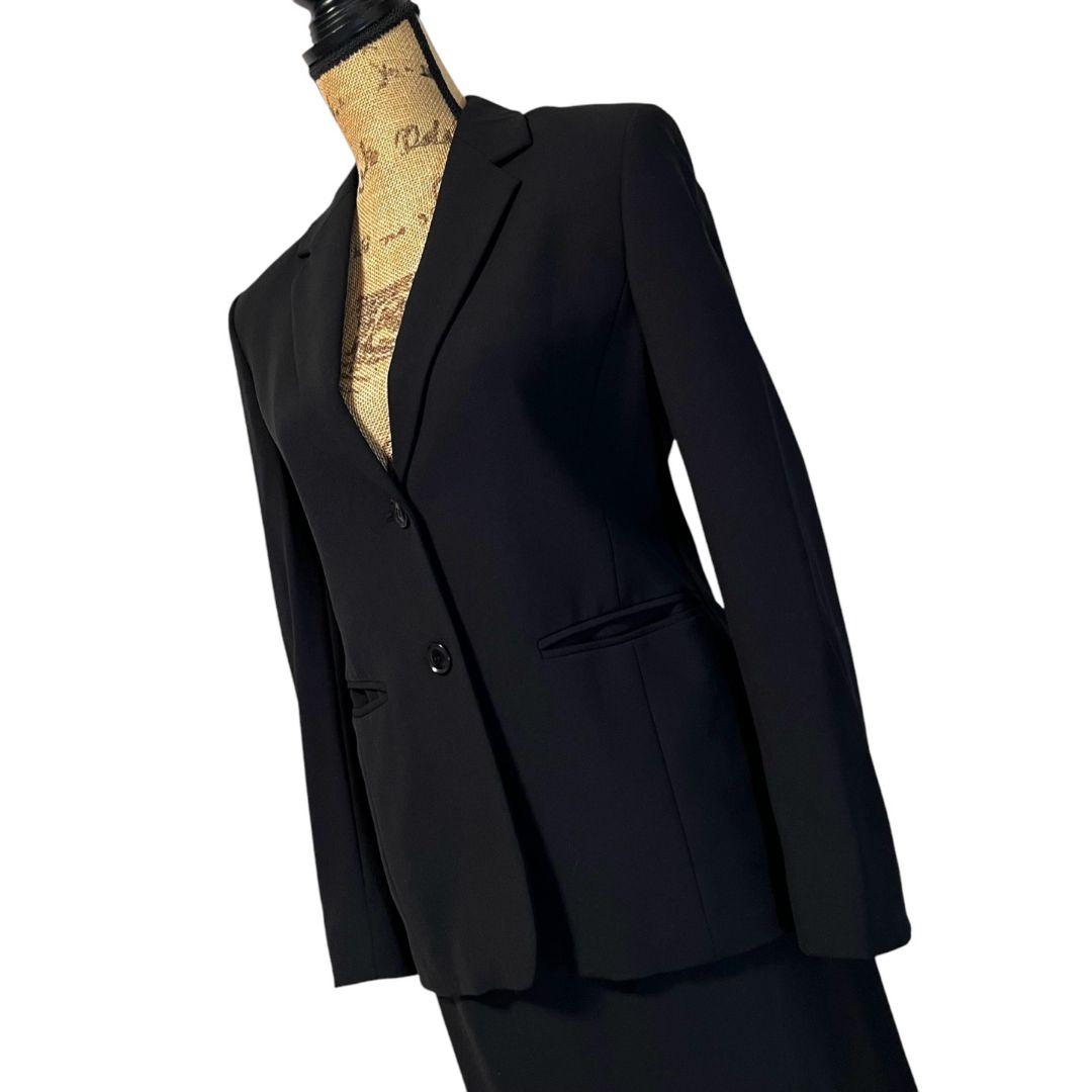 【LYCRA】【L】Max Mara イタリア製 スカートスーツセットアップ