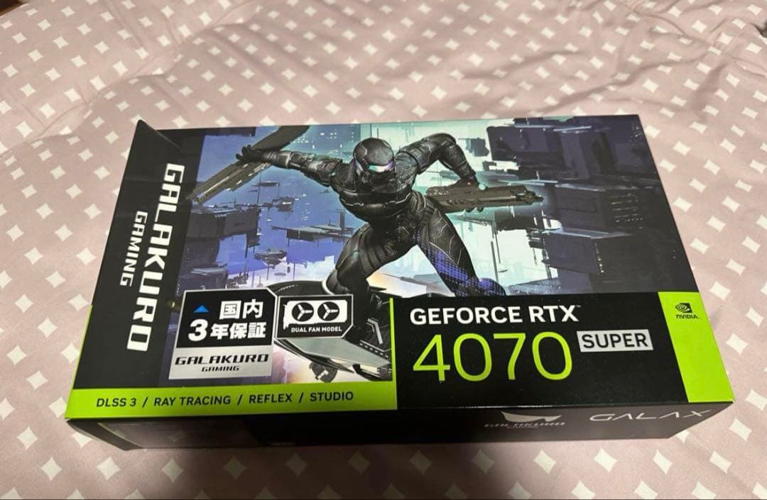 グラフィックボード・グラボ・ビデオカード GALAKURO GAMING GeForce RTX 4070 Super