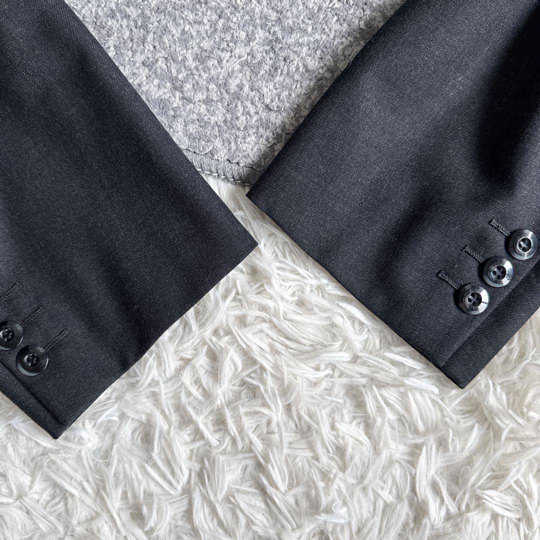 当時物　YSL イヴサンローラン セットアップ　スーツ　ダブル　グレー　y2k