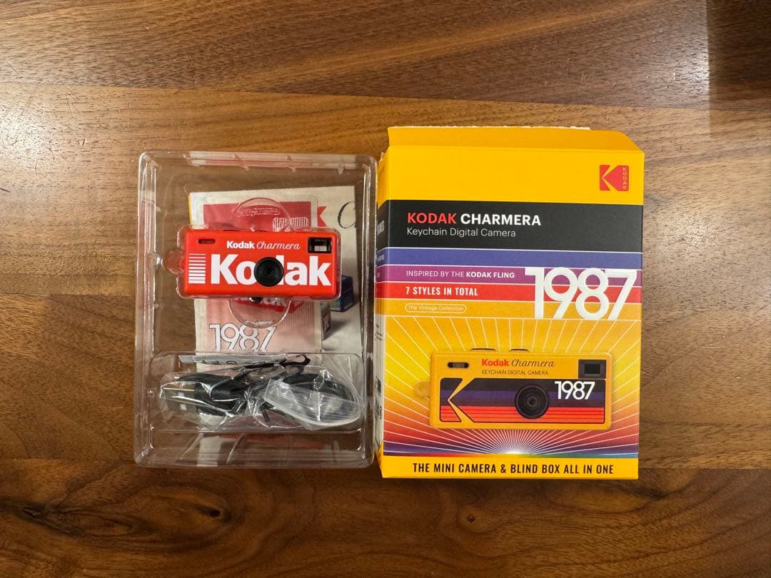 【新品未使用】KODAK CHARMERA チャーメラ コダック 赤　レッド