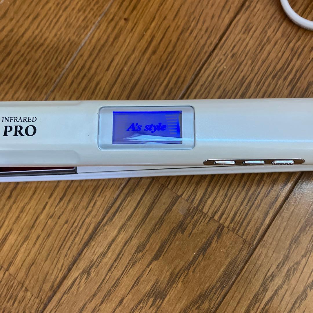 超音波ヘアアイロン A's styleアズスタイル ソニックスタイラープロ