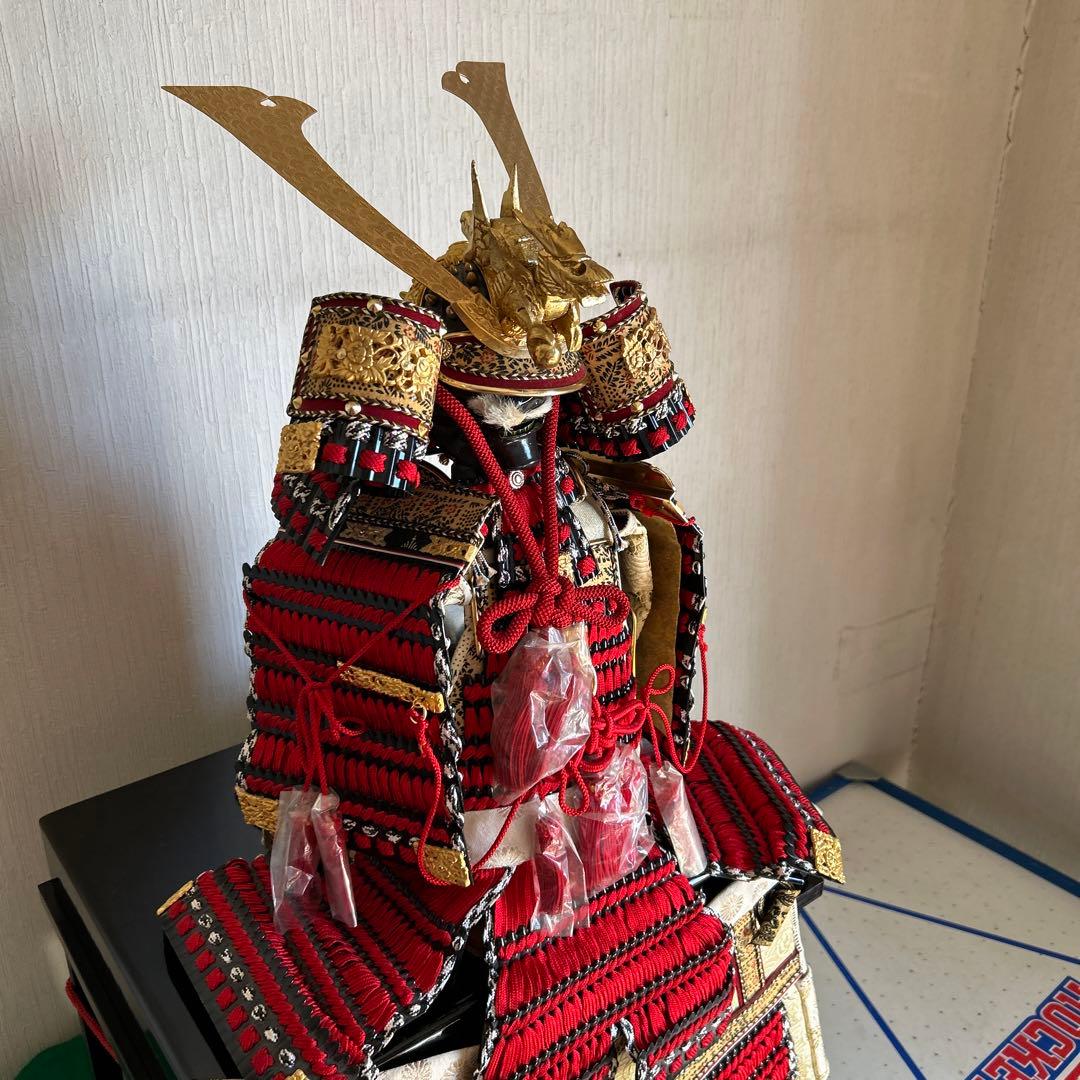 五月人形☆標準鎧平飾り 人形のみ 秀月 12月24日から30日まで発送不可