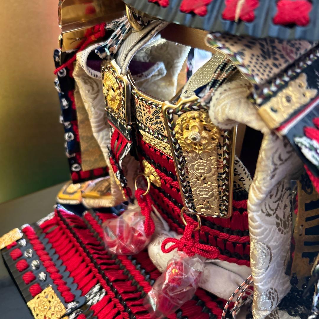 五月人形☆標準鎧平飾り 人形のみ 秀月 12月24日から30日まで発送不可