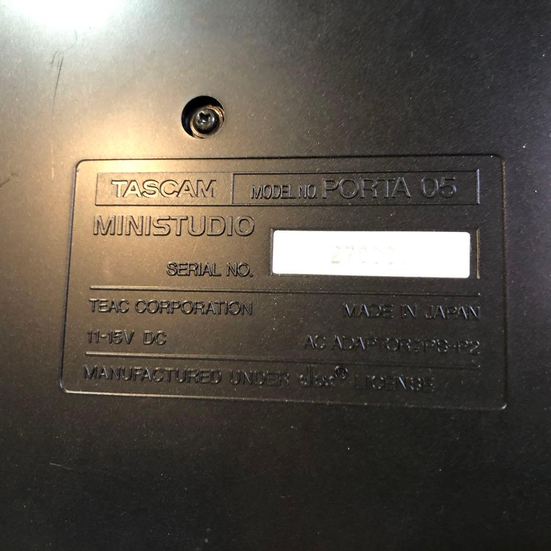 タスカム TASCAM PORTA 05 HS 専用ケース付属 簡易動作確認済み