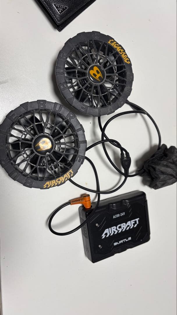 よ*士様 バートル 冷却ファン バッテリー ACU09-24V ブラック