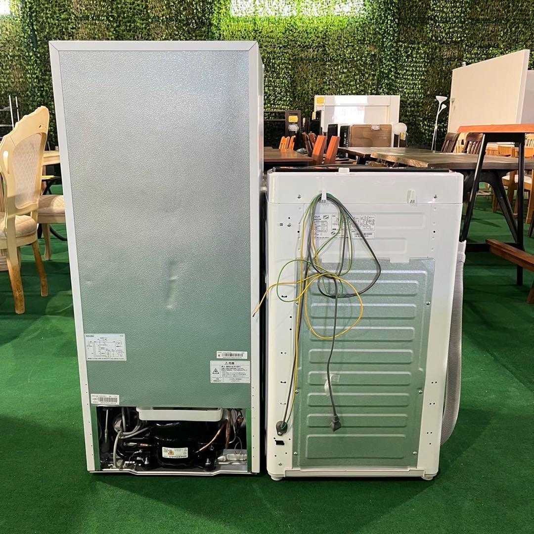 生活家電 2点セット 冷蔵庫 130L 洗濯機 5kg Z038