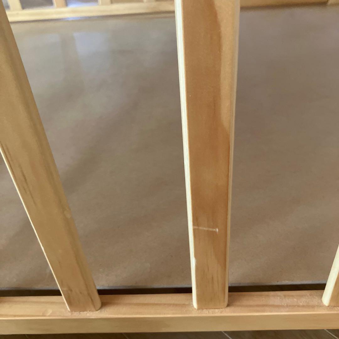 美品✨　大和屋　ベビーベッド　フロール