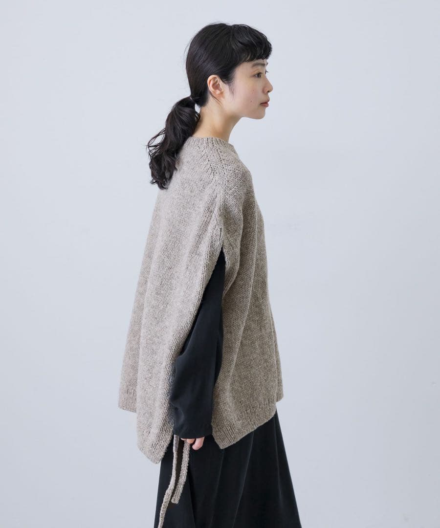 かぐれ【25AW未使用】ペルーワイドニットベスト kagure