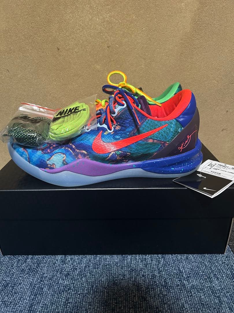シューズ(男性用) Nike Kobe 8 Protro \"What The Kobe?\"