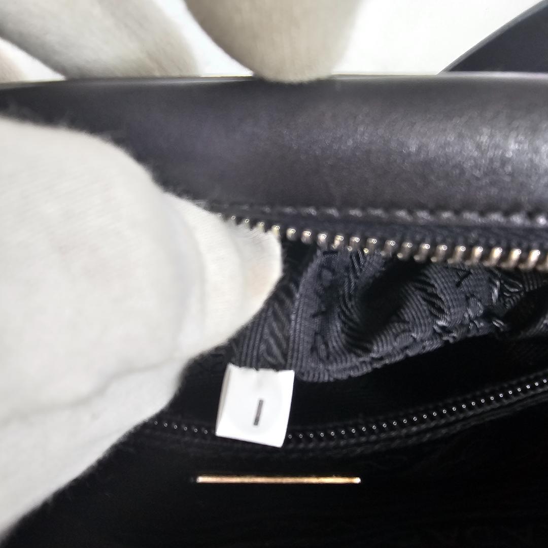 希少 PRADA フェルト トートバッグ チャコール 42