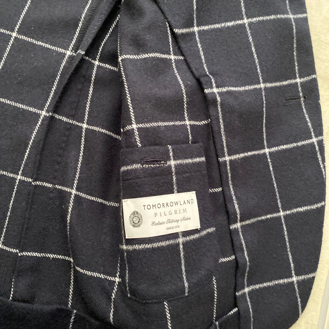 トゥモローランドピリグリム、ジャケット・カシミヤ・フランネル・46、