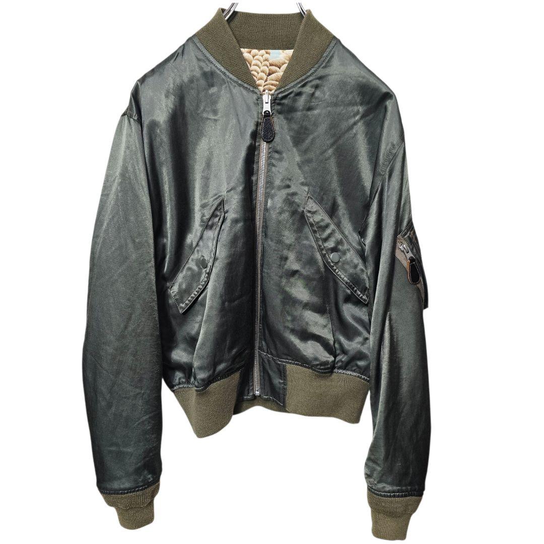 RRL ダブルアールエル リバーシブル MA-1 スカジャン 和柄 鷹