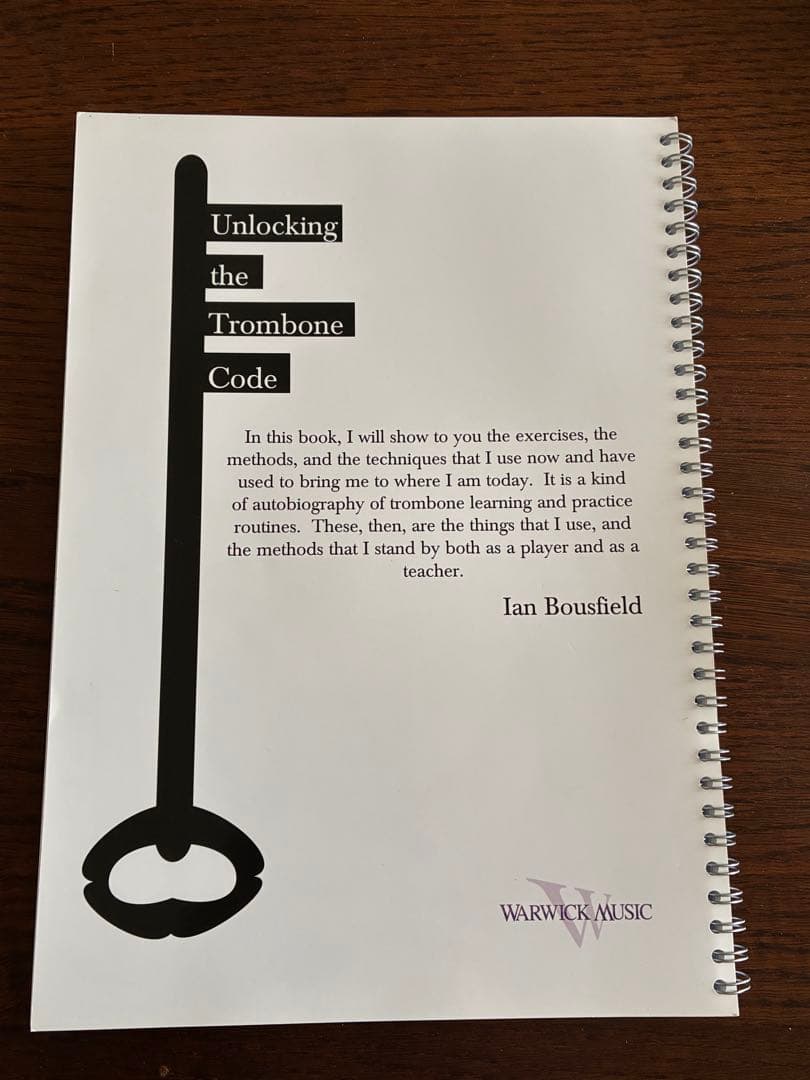 値下げ！アンロッキング ザ トロンボーン コード バウスフィールド