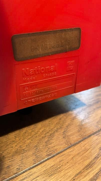 ナショナル　National   ステレオレコードプレイヤー SF-458