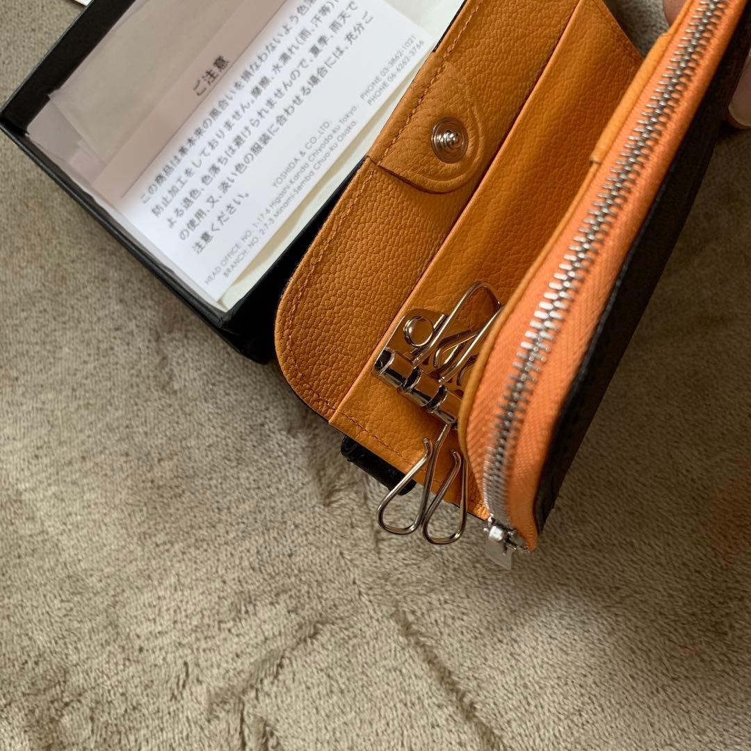 PORTER ブラック レザー キーケース箱付き未使用