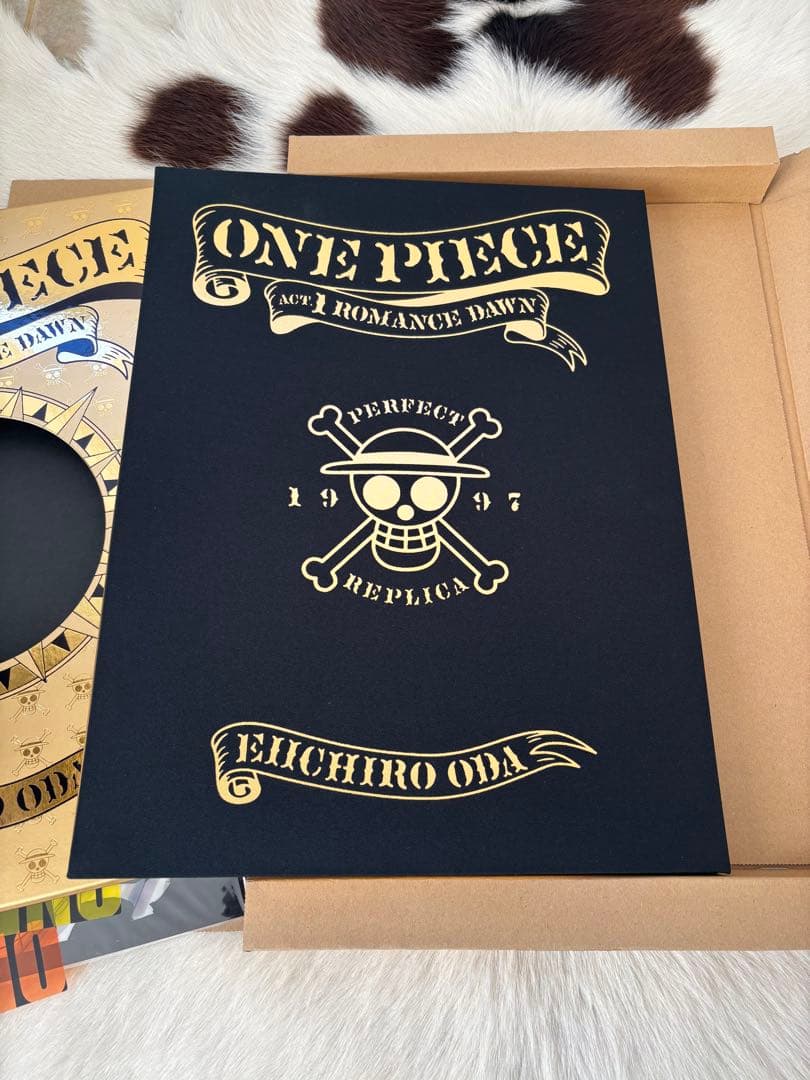 限定受注生産 ONE PIECE ワンピース 第1話複製原稿BOX 冒険の夜明け