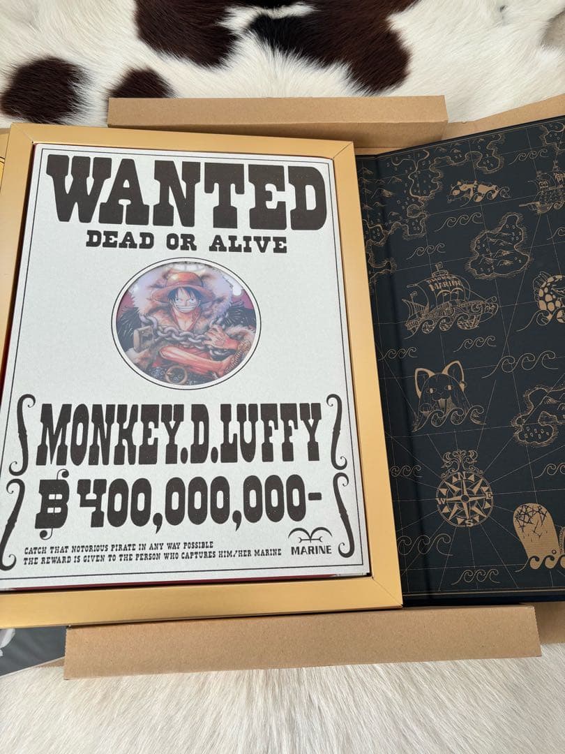 限定受注生産 ONE PIECE ワンピース 第1話複製原稿BOX 冒険の夜明け