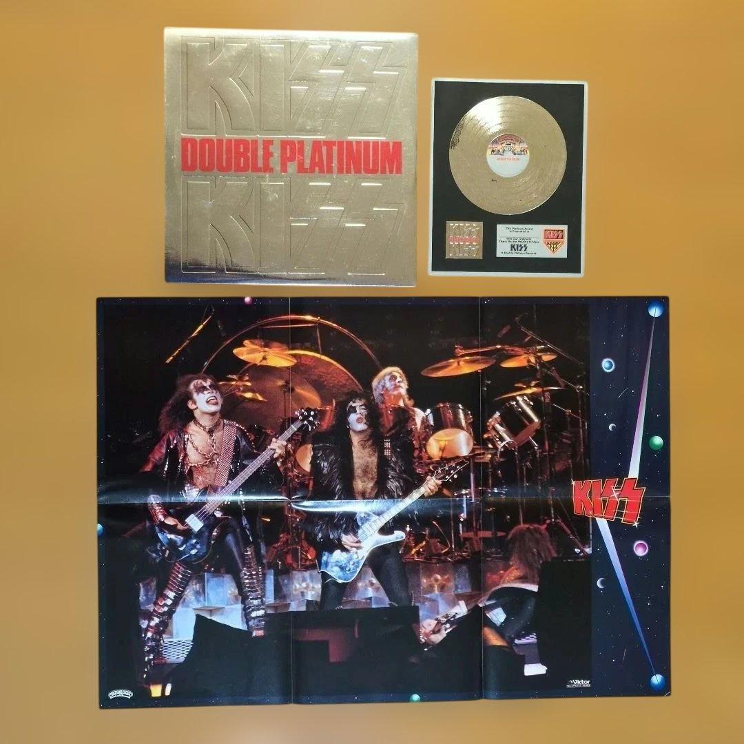 《帯無し》キッス／ダブル • プラチナム【ポスター付き】レコード