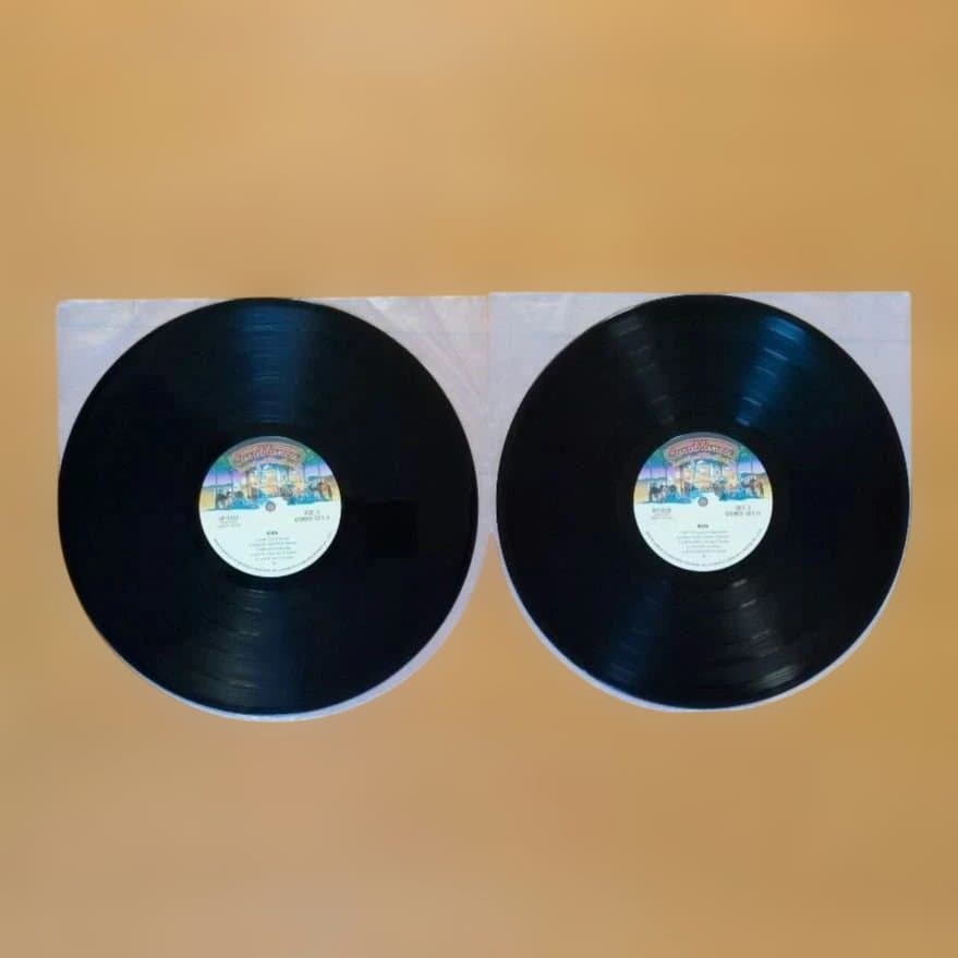 《帯無し》キッス／ダブル • プラチナム【ポスター付き】レコード