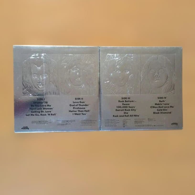 《帯無し》キッス／ダブル • プラチナム【ポスター付き】レコード