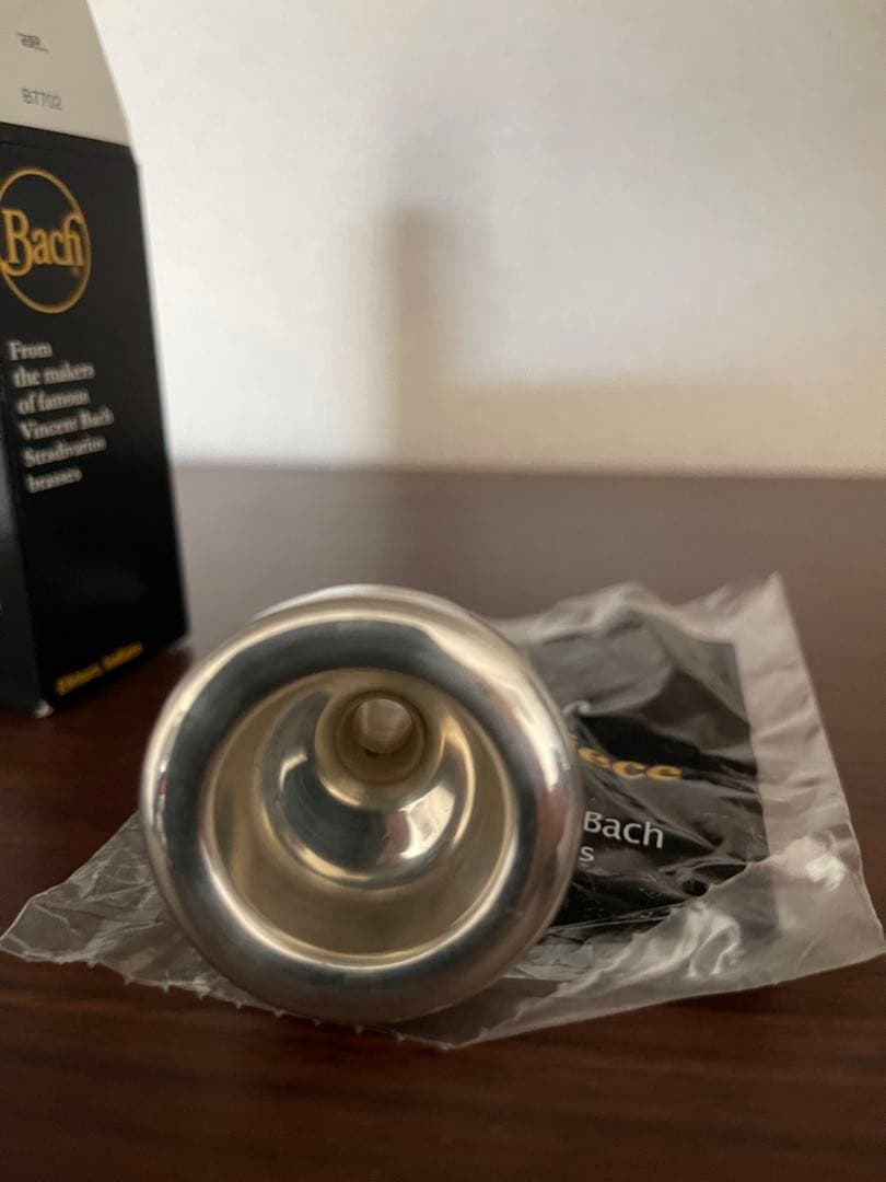 Bach 5Gラージボアトロンボーンマウスピース