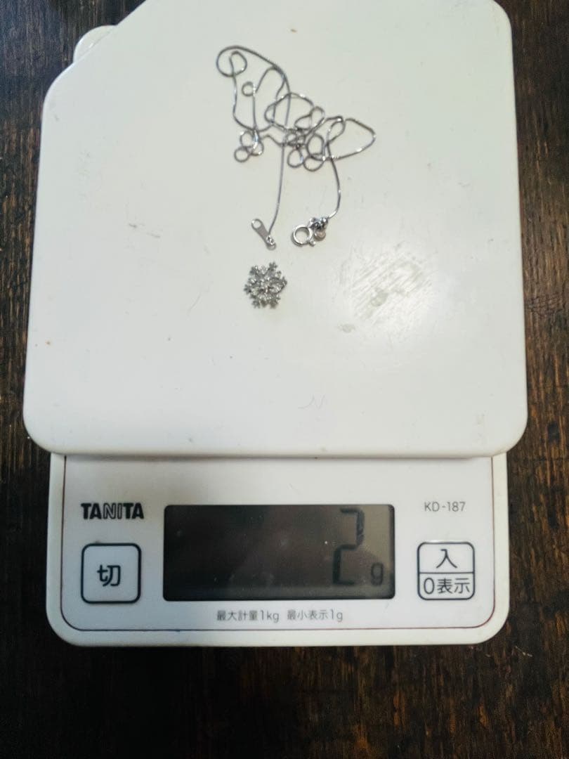 専用【レア】プラチナ1000 Pt1000 ダイヤ ペンダントトップ 約0.6g