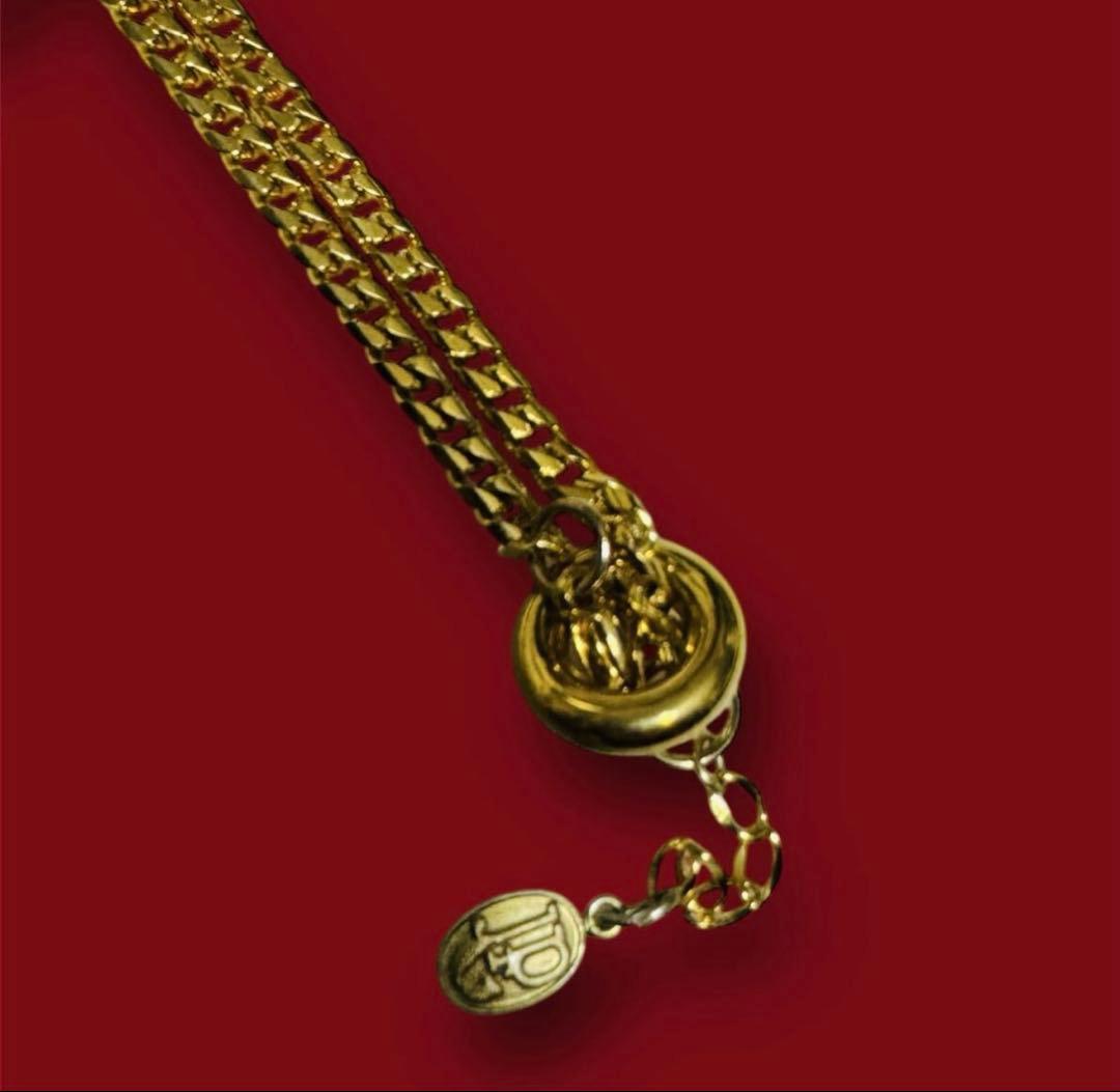 き*い様 1点物★ジャンポールゴルチエ★マルチゴールドカラーハートチャームネック