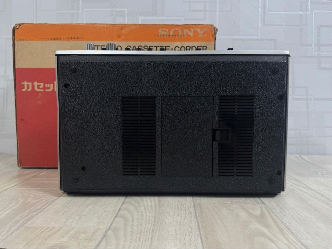 【動作品】レア｜SONY デンスケ TC-2800｜高音質レトロカセット当時物