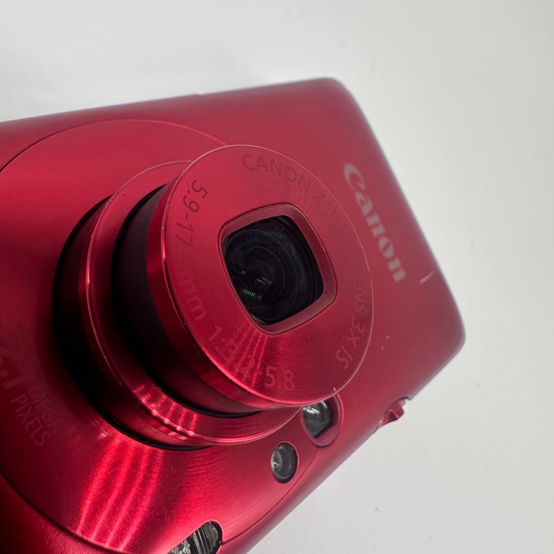 Canon IXY DIGITAL 210IS レッド バッテリー 充電器 付属