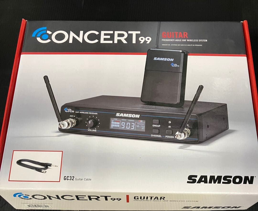 ★超美品★ギター／ベースワイヤレスCONCERT 99