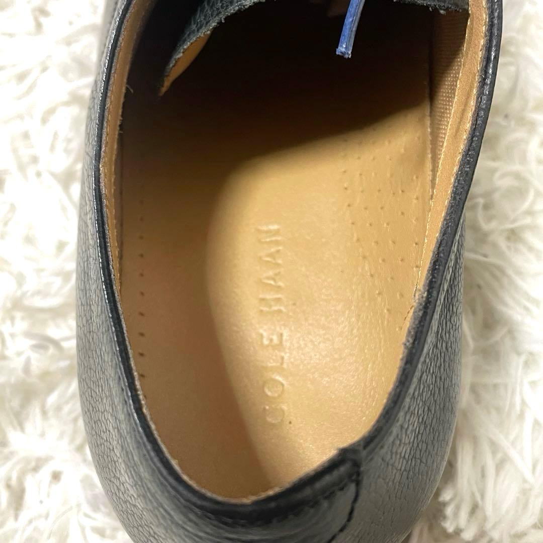 美品　COLE HAAN コールハーン 黒のレザー ドレスシューズ サイズ10