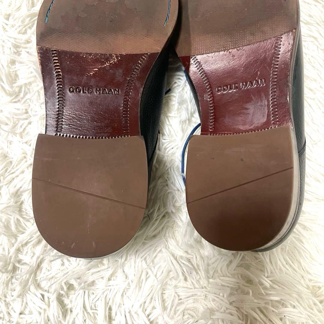 美品　COLE HAAN コールハーン 黒のレザー ドレスシューズ サイズ10