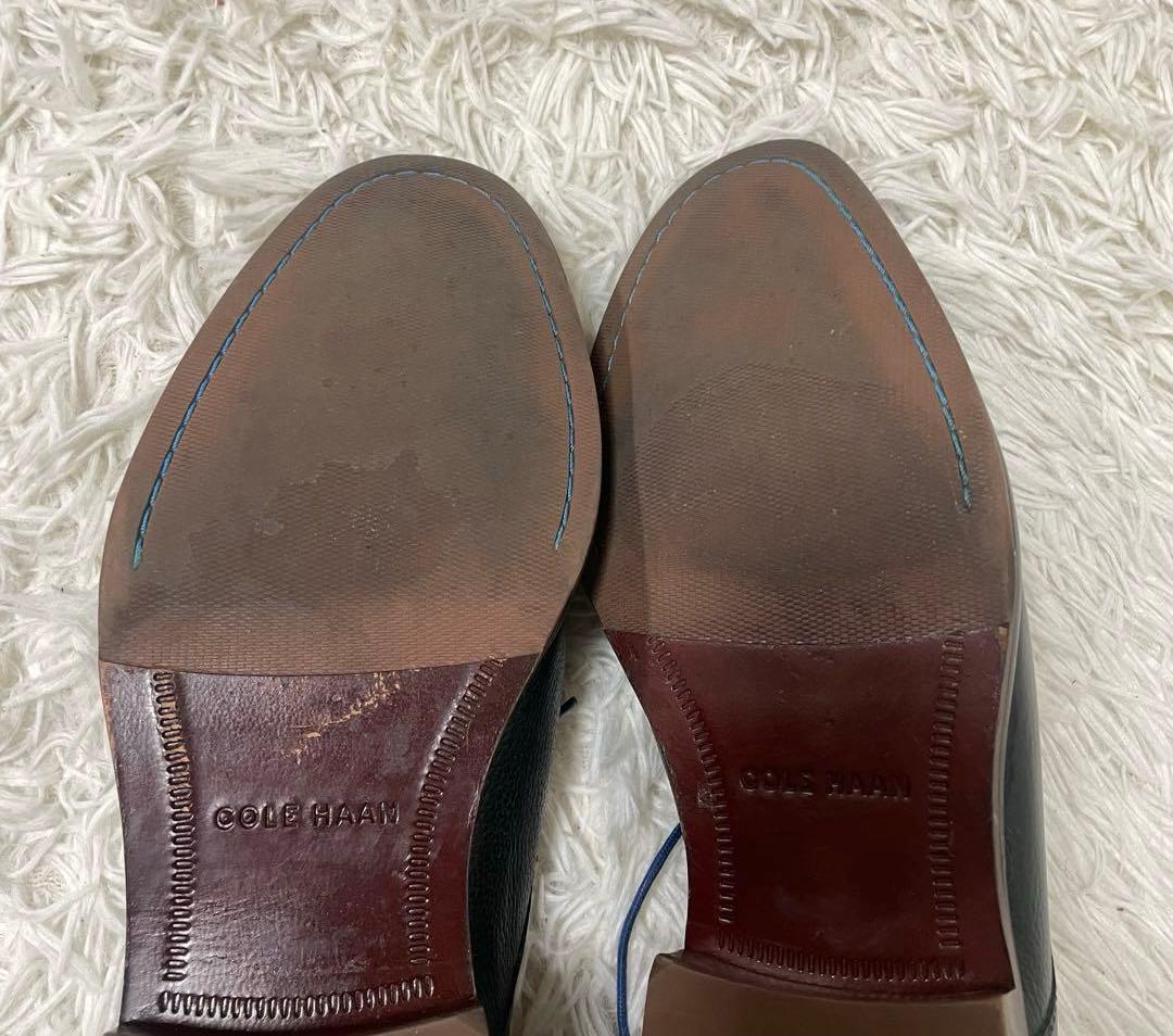 美品　COLE HAAN コールハーン 黒のレザー ドレスシューズ サイズ10