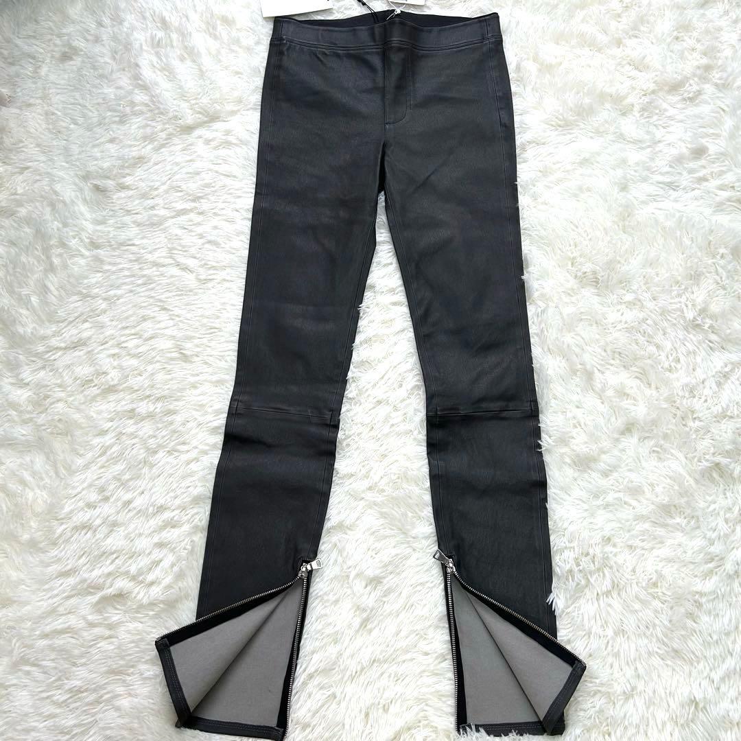 【タグ付き】HELMUTLANG ヘルムートラング ラムレザーレギンス パンツ